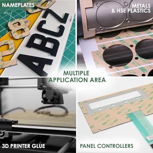 Image of 468MP Adhesive Transfer Tape, Bonding & Laminating, Clear, 6 in x 5 yds
