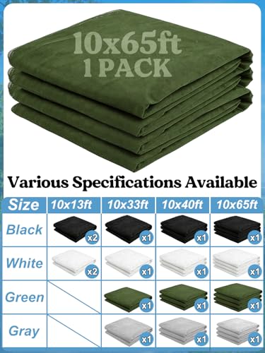 Image of 65x10ft Large Ultra-fine Mesh Mosquito Net, Patio Screen Netting, 1Pc Green | Breathable, Easy to Cut, Bird Insect Pest Bugs Barrier, Outdoor Garden /Balcony /Porch /Raised Beds /Tree Protection