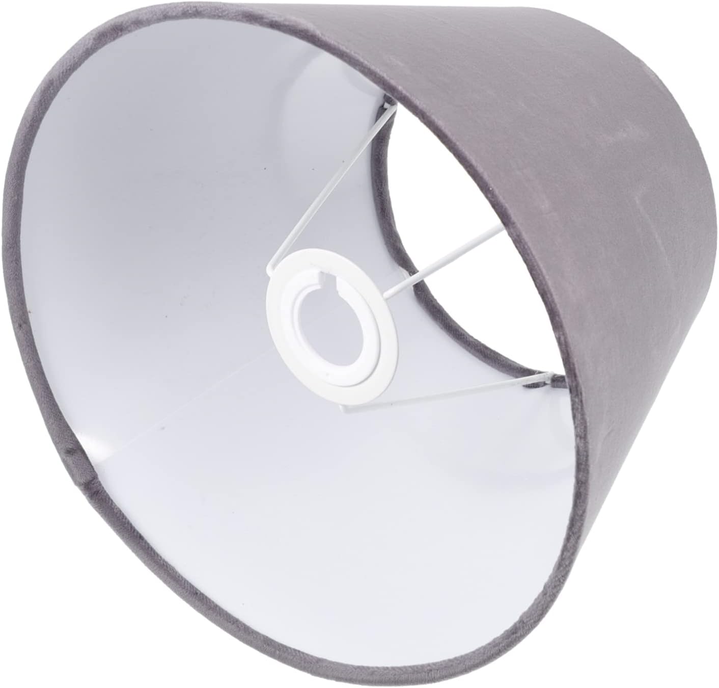 1pc Simple Velour Lampshade Chic Light Cover for Table Lamps Elegant Deep Design Lining for Home Decor and Warm Atmosphere