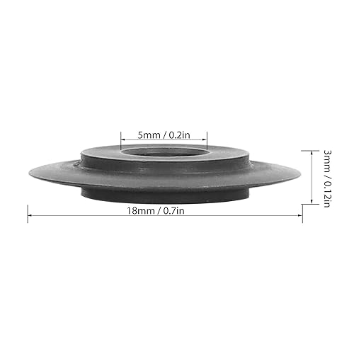 Miniatura 2 de 10 cuchillas de corte de tubo, repuesto de rueda de cortador de tubo, cuchilla de repuesto para tubos de plástico de cobre y aluminio