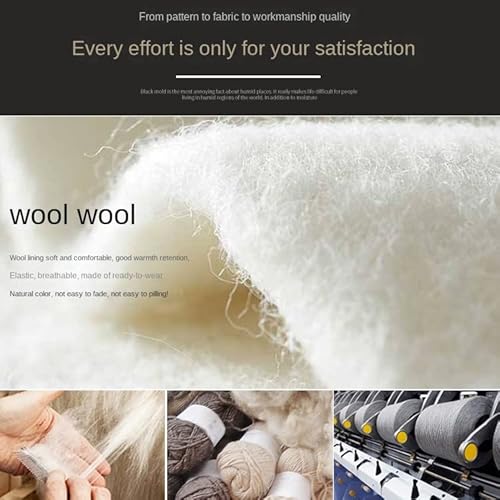 Walnut Cashmere Sweater Men's Winter Zipped Stand Collar Wool Extra Thick Pullover Loose Casual Knitted Bottoming (Color : As Shown, Size : Xx-Large) #TOP5