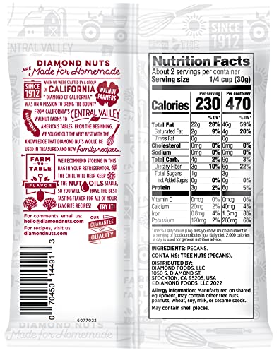Image of Diamond of California Finely Diced Pecans, 2.25 oz