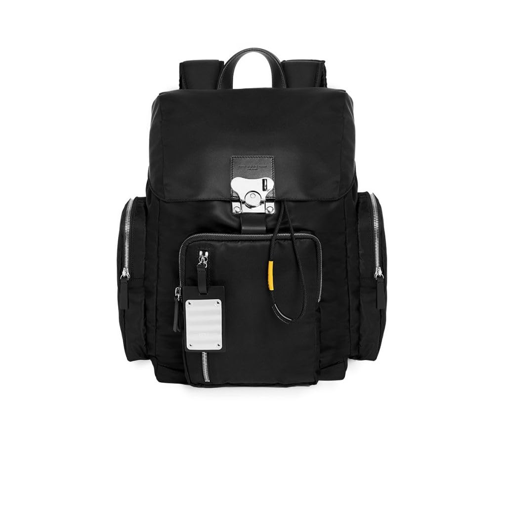 FPM Milano Bank On the Road Econyl Butterfly Medium Backpack Interior Tech Pockets Made in Italy with Fine