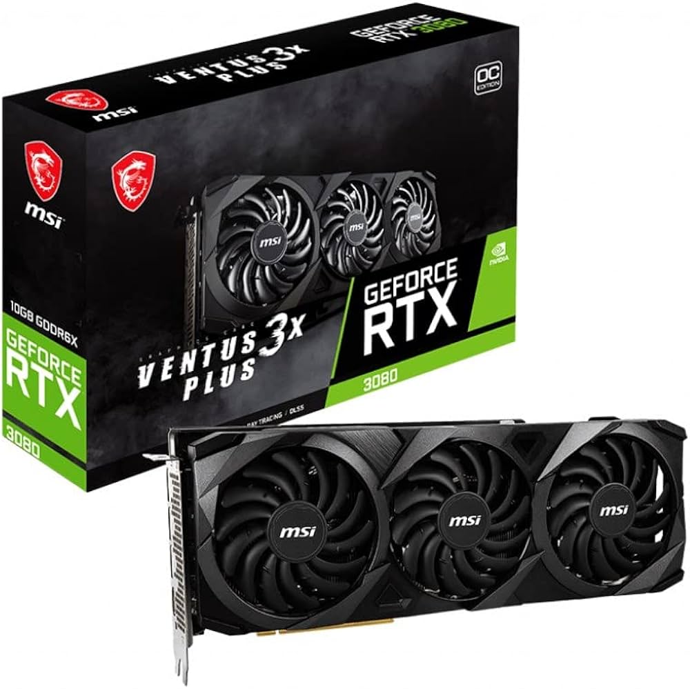 Amazon.co.jp: MSI GeForce RTX 3080 VENTUS 3X PLUS 10G OC LHR