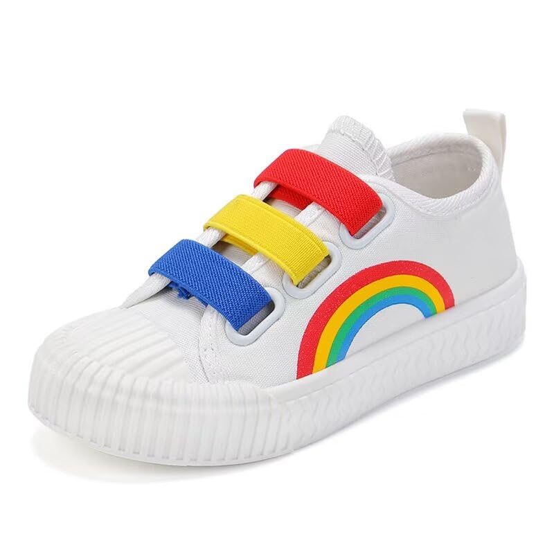 Kids Boy Girl Comfortable Canvas Shoes for Outdoor Sport Walking Running