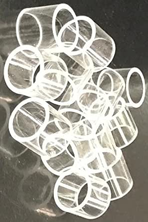 Amazon.com: Richland Glass Borosilicate Raschig Ring Glass Packing, 8mm ...
