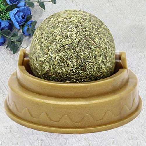 STOBOK Bola de parede de nipa giratória de nipa de gato, 1 peça criativa comestível doce lanche boli