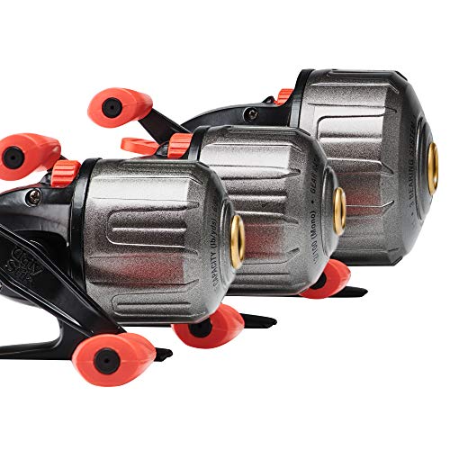 Ugly Stik Ugly Tuff Moulinet Spincast Spincast Taille 10, Système de roulement à Billes en Acier Inoxydable 3, Teflon Twin Cam Drag, Max de 4,6 kg, Noir – vue 5