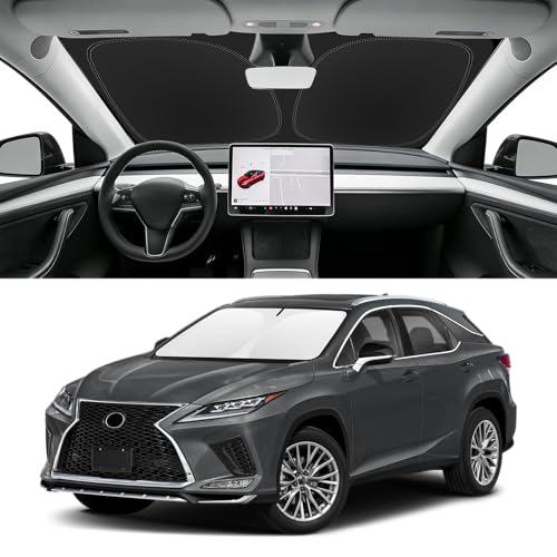 Image of Custom Fit Windshield Sun Shade for Lexus RX 350 450h 2016-2022