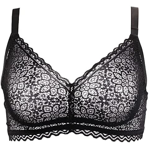 Lvpradior 1 Pack Seamless Bras for Women Non Padded Comfort Everyday Bras Bigger Freely Patent Pulling Structure Underwear Lightweight Soft Breathable Women's Bras L Size Cover