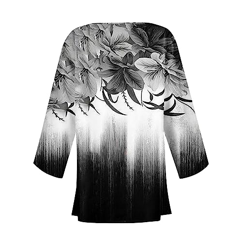 Kimono Cardigans for Women Dusters Sweaters Cool Striped Print Cardigan Relaxed Fit Workout Kimono Cardigan4