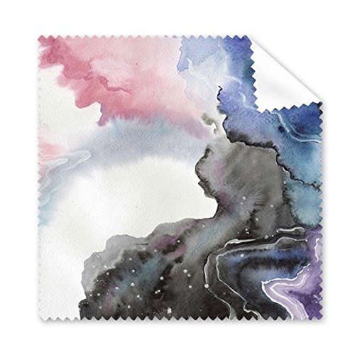 Cadeau tissu lunettes chiffon de nettoyage au motif encre aquarelle résumé - 5 pièces