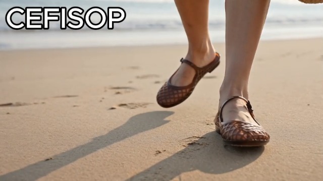 Amazon.com | CEFISOP Clear Jelly Slide Sandals for Women Slip On