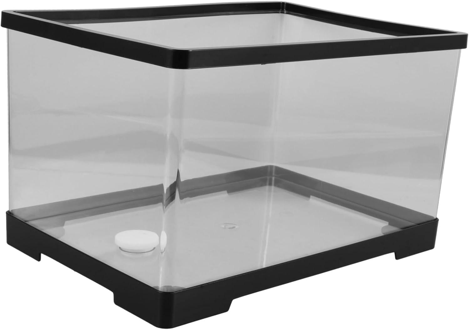 Small Betta Fish Tank Acrylic Turtle Aquarium Decorative Fish Bowl Basking Shelf