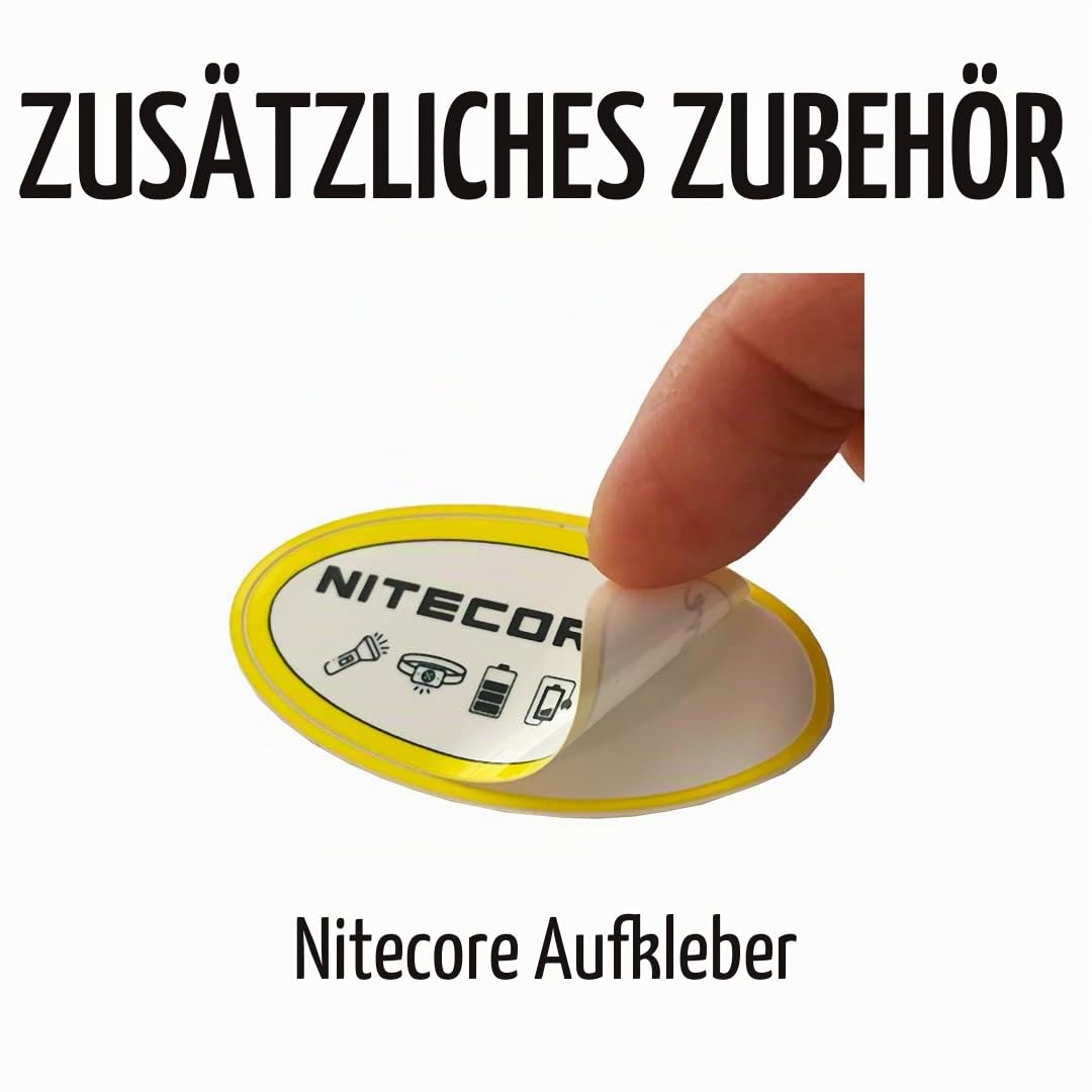 Nitecore HC75 UHE 3000 Lumen USB-C Wiederaufladbare Zoombare Arbeitsscheinwerfer, weiße und rote Strahlen für industrielle Arbeit, Nachtcamping, Wandern und Jagd, einstellbarer Fokus mit Flutlicht und