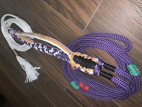 The Joker Rope - Purple on White Poly Pro 9x7LH 3/4