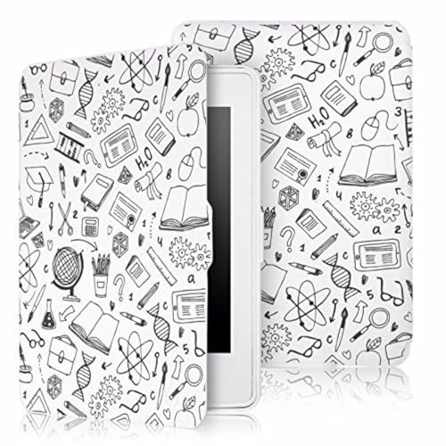Image of MOCA Case for Kindle Paperwhite 12th Gen 7 inch (2024) & Kindle Colorsoft 7 inch (2025), Slim PU Leather Cover with Auto Wake /Sleep, Magnetic Closure, Lightweight (College)
