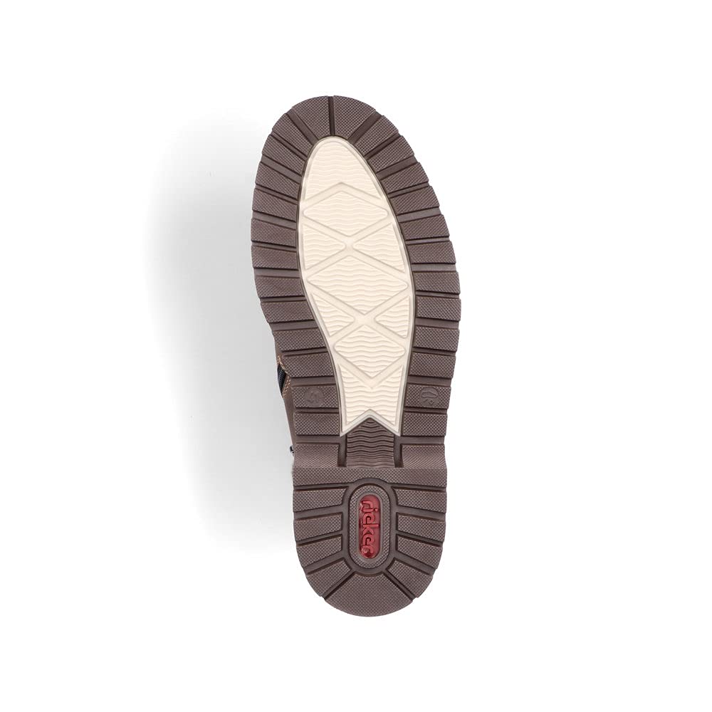 Rieker Herren Schnürstiefeletten F3812, Männer Stiefeletten, wasserabweisend, riekerTEX
