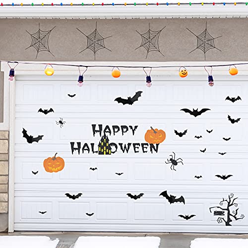Imanes decorativos de murciélagos Halloween 28 piezas miniatura 4