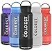 Coldest Insulated Water Bottle with Handle Lid | Leak Proof, Insulated Modern Stainless Steel, Triple Walled, Sport Bottles, Metal Flask | 21oz