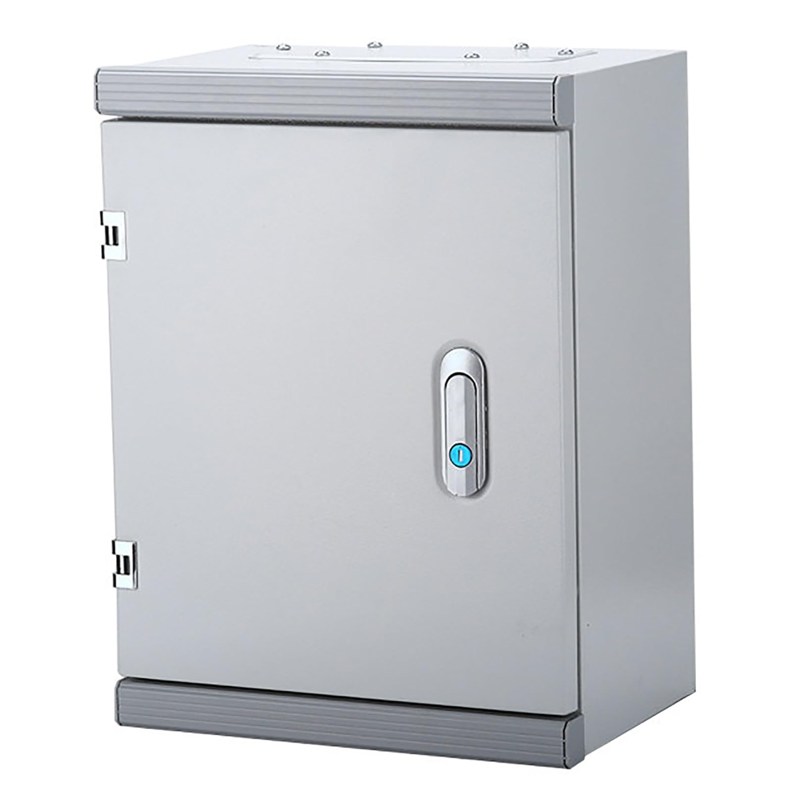 Caja Distribucion Electrica de Acero, Caja Cuadro Electrico IP65 | Armario Electrico con Cerradura, Caja Estanca Exterior Electrica con Placa de Montaje(50x70x25cm/20x28x10in)