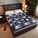 Colchón De Piso De Tatami De Cachemira De Cordero Engrosado Colchones De Futón Plegables Portátiles Cojín De Cama De Terciopelo De Plumas Individual Hotel Residencias Esteras (A-12,150cmx200cm 3kg)