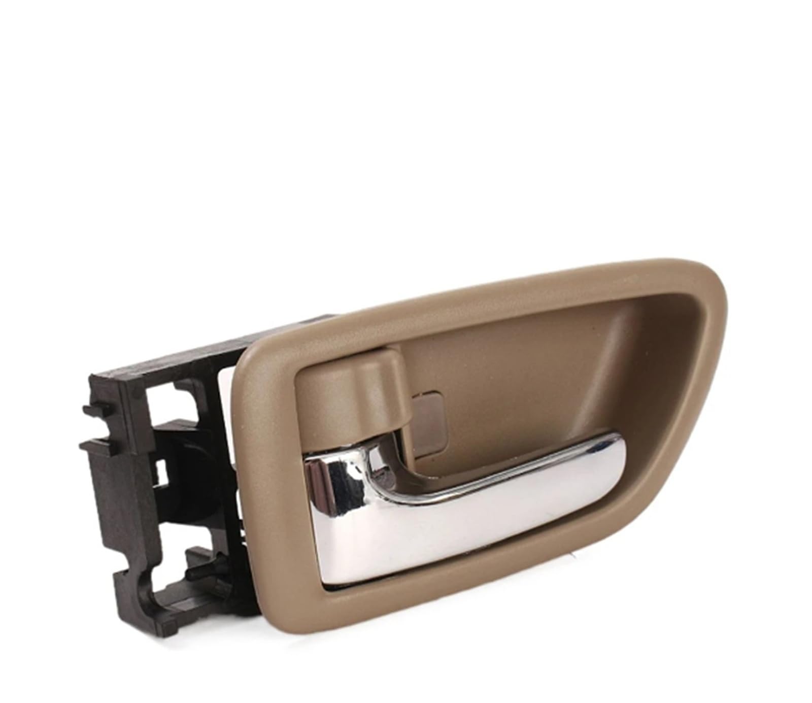 HFEWCVK Fit for T0y0ta Avalon 2000-2004 Tun//dra 2000-2006 Chrome Interior Door Handle 69205-AC010-E1 Car Door Handle(Beige Left)