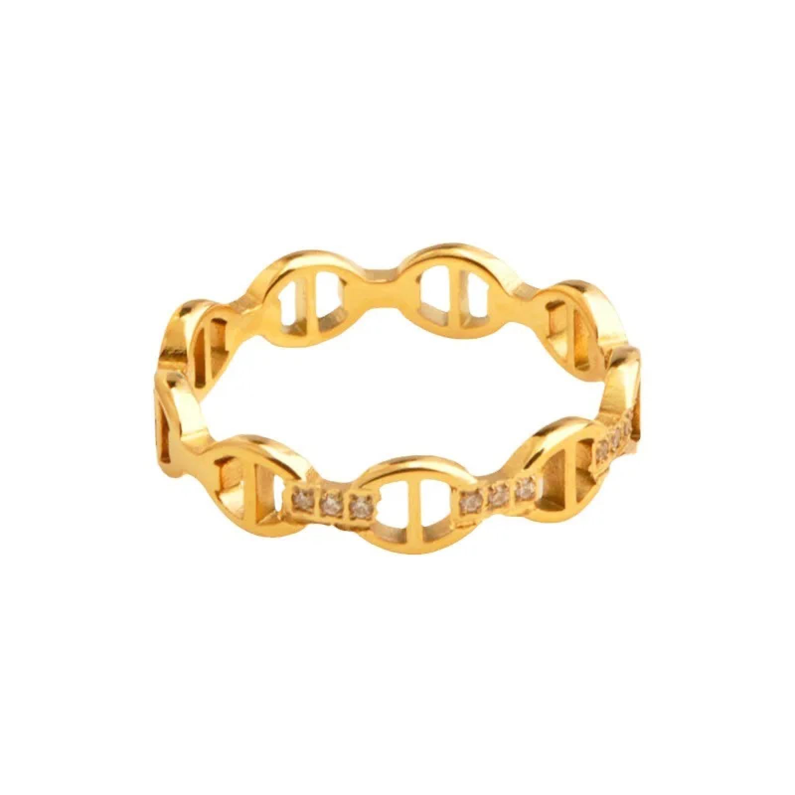 Ring Ringe Damen Bijouterie Herren Europäischer Und Amerikanischer Ausgeschnittener Umfang, Japanischer Buchstabe CNC-Mikro-Set-Diamantring, Schwanzring, Personalisierter