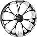 Performance Machine Virtue Platinum Cut 21x3.5 Front Wheel (Dual Disc), Color: Black, Position: Front, Rim Size: 21 12027106VIRJBMP