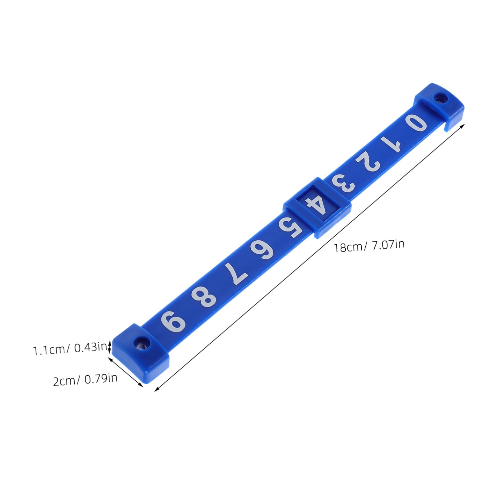 Happyyami 2pcs Score Counters for Foosball Multifunctional Scorekeeper Bars Durable Design for Standard Football Tables Accessory for Game Nights