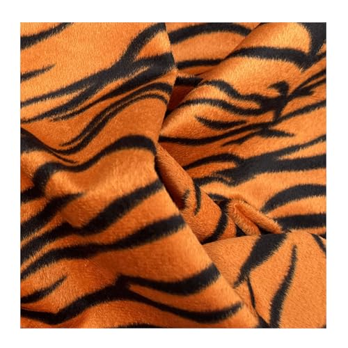 Unstitched Velvet Fabric Bengal Tiger Cheeta Leopard Printed Fur ...