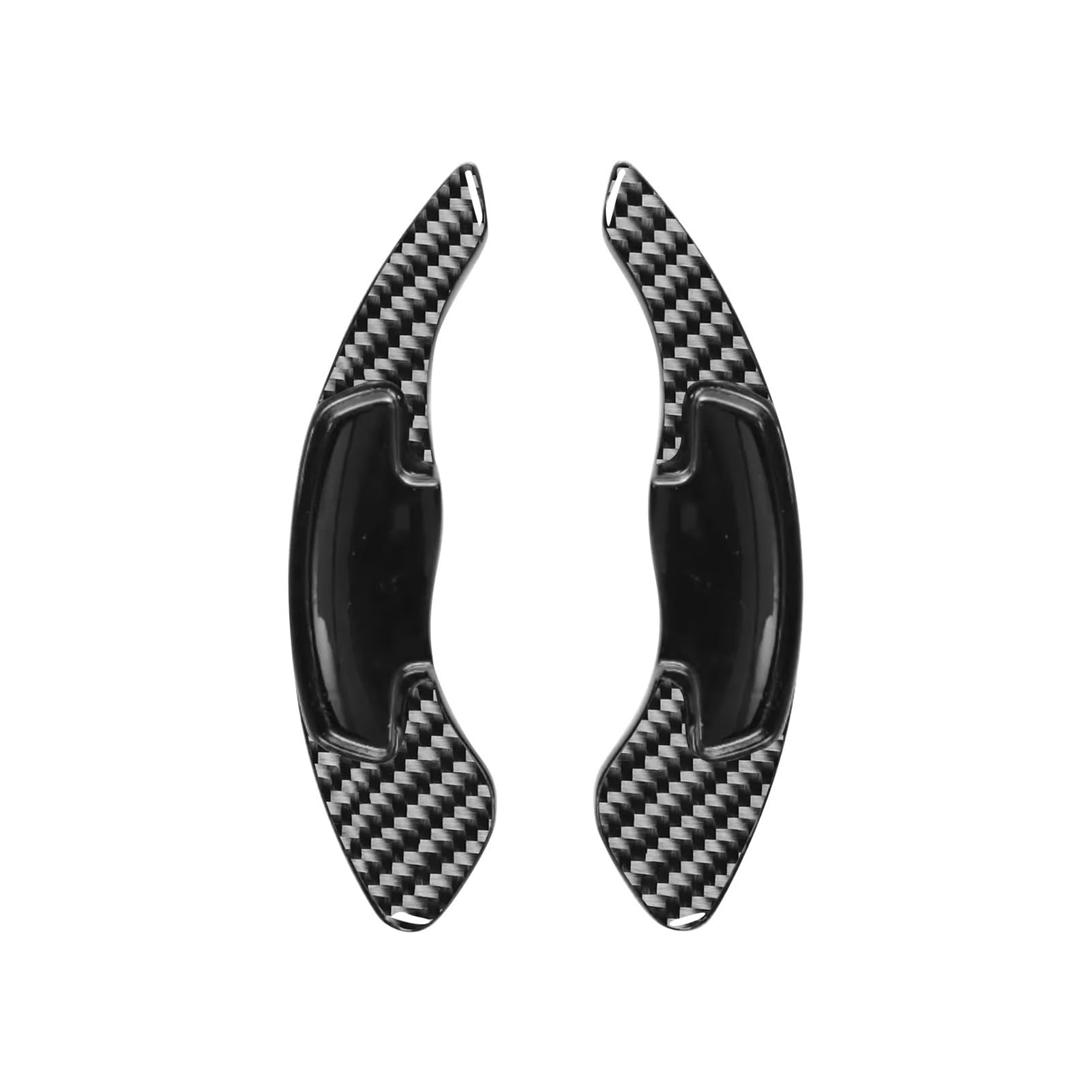 QBKGMEWCA Control Modification Interior Sticker Compatible for Carbon Fiber Shift Paddles Accessories(Type13)
