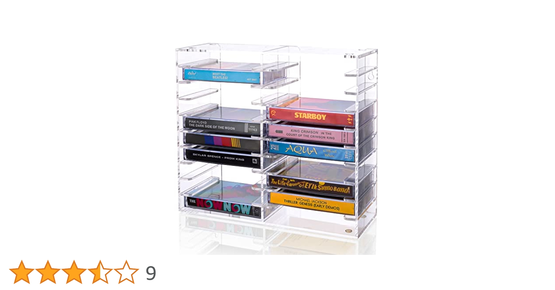 日本製カセットテープ収納箱6個茶　20個 Amazon.co.jp: カセットテープ収納ケース オーガナイザーラック