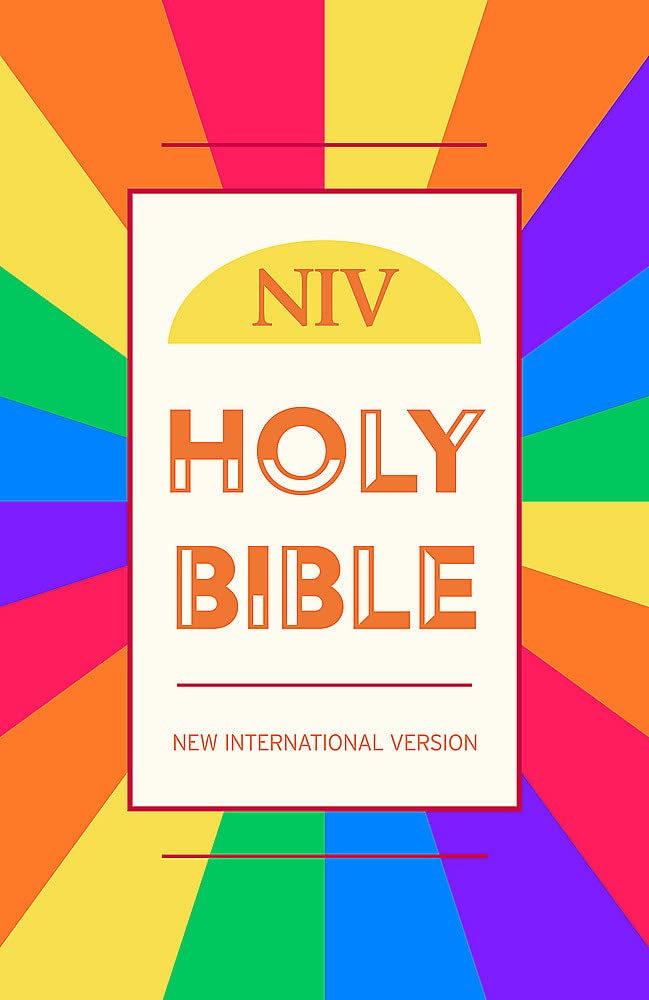 Hodder & Stoughton Niv Value Hardback Bible : Rainbow Edition