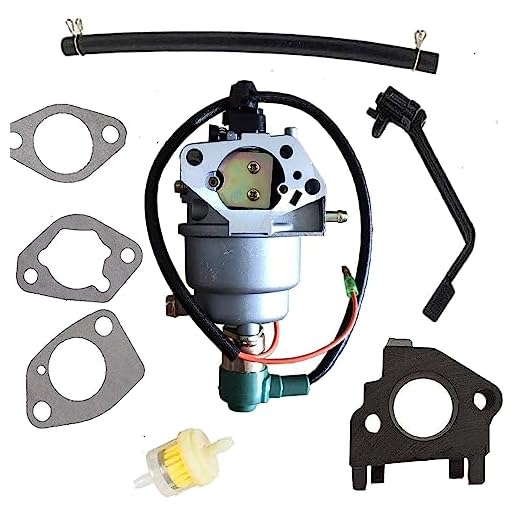 SHNILE Carburetor for DeWALT DXGNR7000 DG7000B DG7000BC 13HP 420CC 6550 7000 Watt Generator Manual Chock