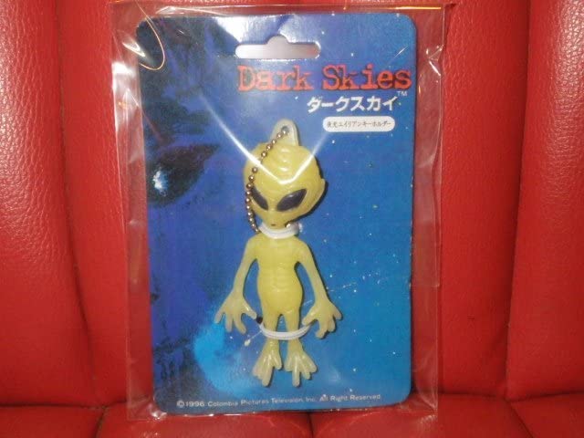 Amazon.co.jp: 90'S ダークスカイ 宇宙人 キーホルダー 5 グレイ 夜光