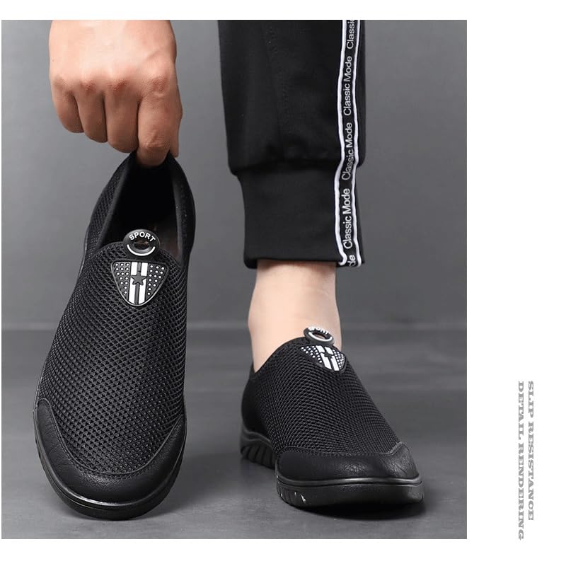 Men's Loafers Mens Commuter Slip-Resistant Lightweight Breathable Easy to Walk for Driving Daily Work Office3