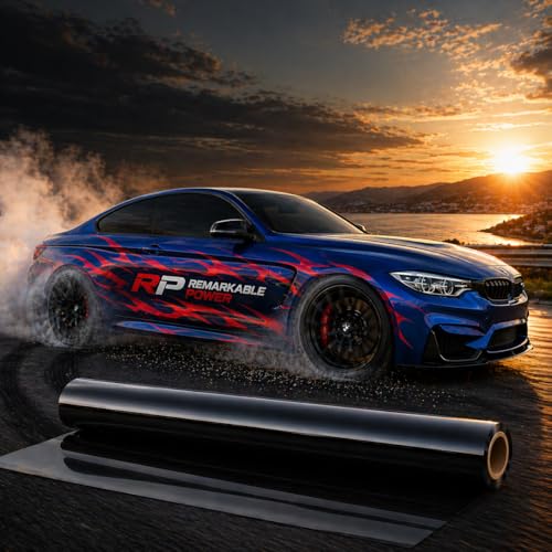 Image of Car Window Tint Film 15% VLT, 20 inch in x 15' FT UVR 99% Heat& UV Block, Scratch Resistant, undisturbed Signal, Privacy Film for Windshield, Professional Auto Car Tint Roll