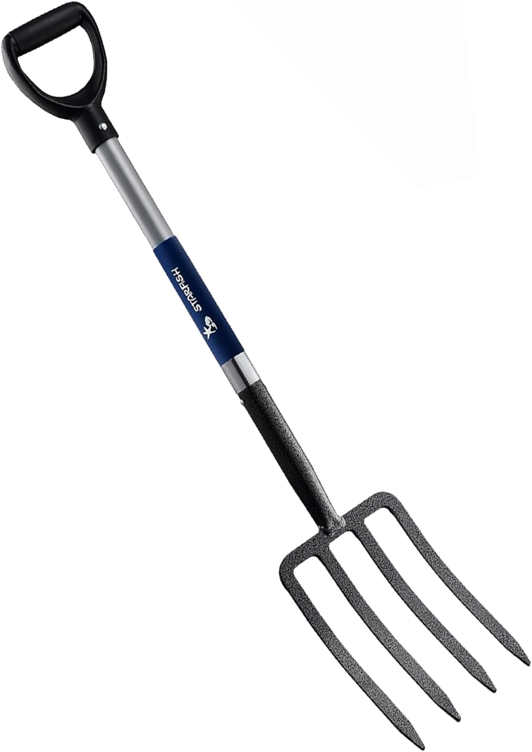 True Temper 1838200 6Tine Steel Fork Pitchfork with