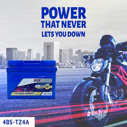 Image of Exide Sf Sonic Universal 4Z Battery For Bike /Scooty, 4 Amps,12 Volts