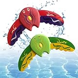 MinXin Unterwasser Glider Tauchspielzeug, 2 Stücke Teufel Fisch Schwimmbad Spielzeug, Tauchtiere, Pool Spielzeug, Wasserspielzeug Outdoor, Wasser Spielzeug für Swimmingpool, Unterwasser Glider