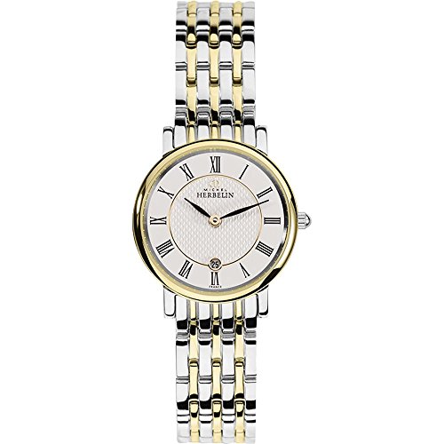 Preisvergleich Produktbild Michel Herbelin Unisex Erwachsene Analog Uhr mit Edelstahl Armband 16945 / BT01