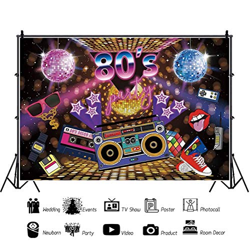 Fondo fotográfico de vinilo 10x8ft multicolor miniatura 2