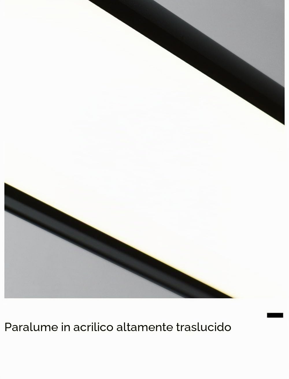 LED Terrazza Impermeabili Applique da parete Esterno Moderna Nera Lampada da parete Interni Metallo Acrilico Barra Luminosa Lunga Bagno Soggiorno Scale Illuminazione da parete (4000K,90CM)