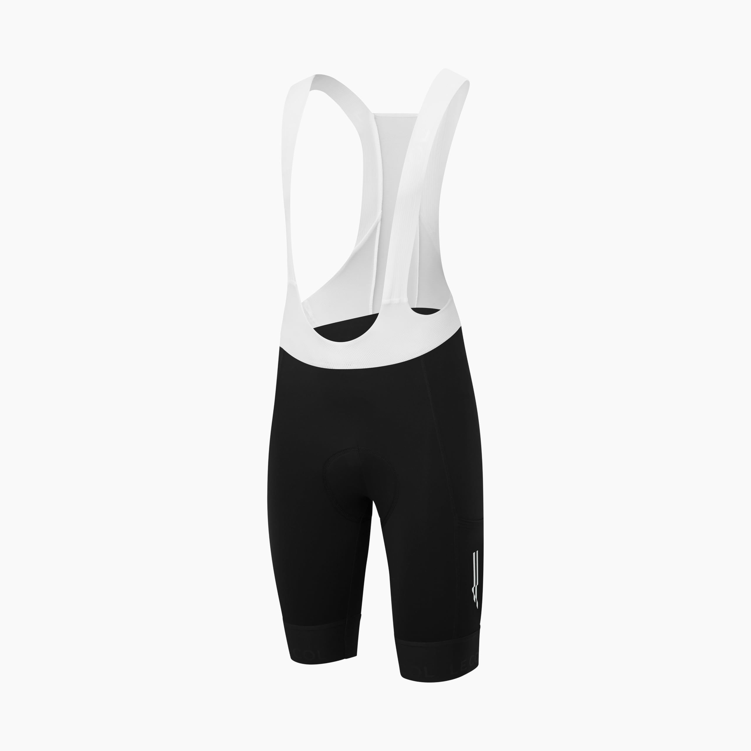LE COL ARC Men's Cycling Bib Shorts | Road and Gravel Cycling Bib Shorts | Fast-Wicking, Durable, Four-Way Stretch, Quick Drying (US, Alpha, Large, Black)