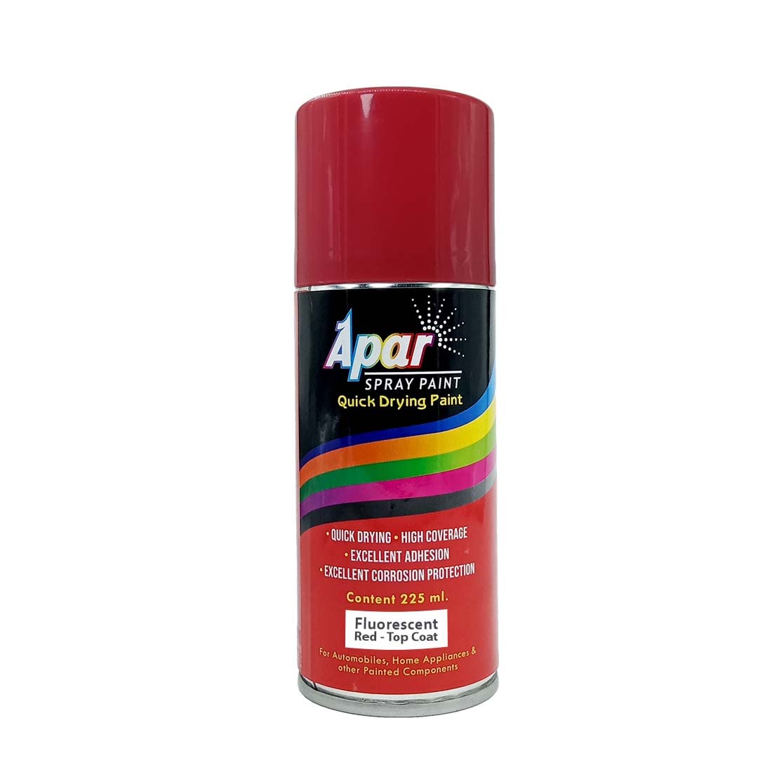 APAR Spray Paint Can FLUORESCENT RED-225 ML, For Bicycle, Bike, Cars, Home, Wood, Metal, Furnitures, Art and craft Painting (B09NH3HS7N) Amazon Price History, Amazon Price Tracker