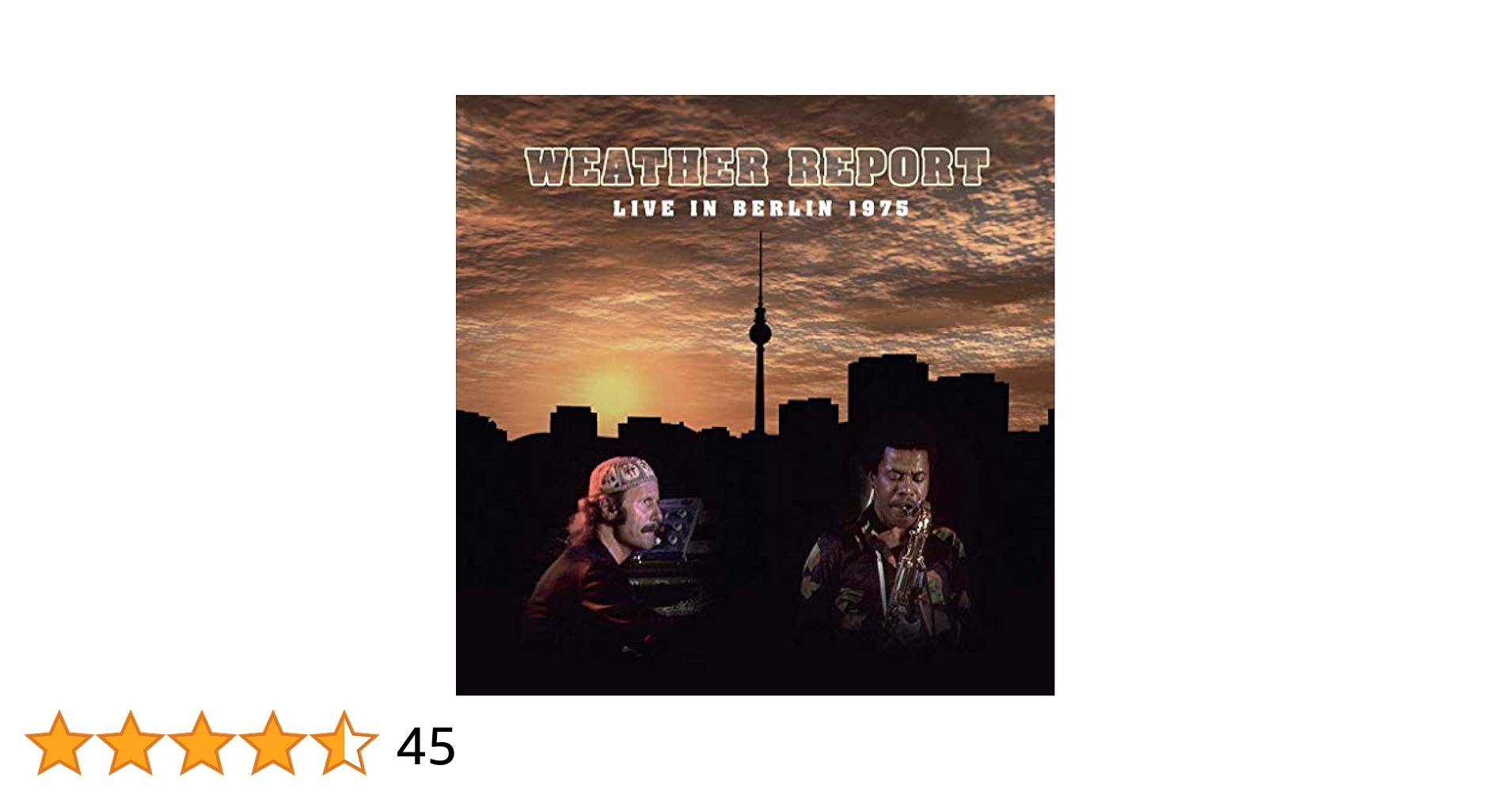 洋楽 WEATHER REPORT LIVE IN BERLIN 1975 Weather Report – Live In Berlin 1975 – CD (Album, Promo