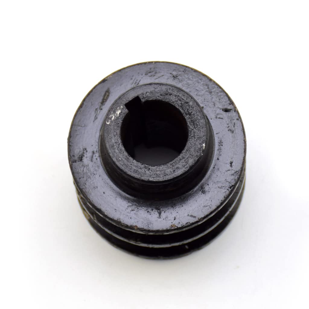 Polea de Correa en V Doble Ranura 35mm OD 20mm ID para Motores 168F 170F GX110 GX120 GX160 GX200 7HP ATV Go Kart