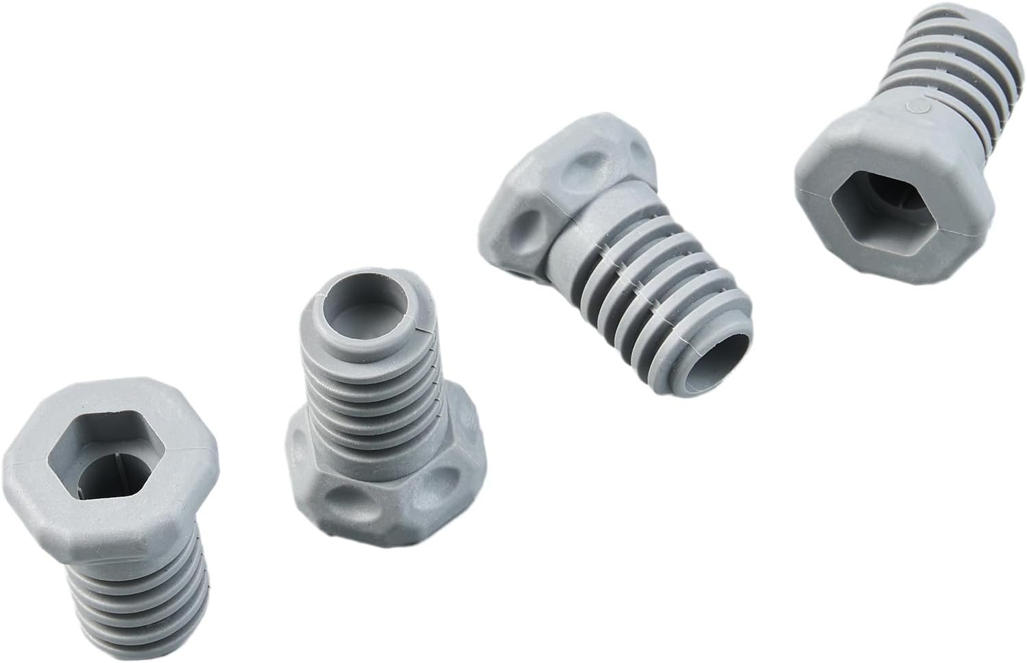 Allstare DC61-03128A Leveling Legs Replacement Parts for Samsung Dryer Leveling feet Samsung Dryer Parts DV40J3000EW/A2 DV42H5200EP/A3 Samsung Adjustable Dryer Legs Levelers Rubber Pads 4 Pieces