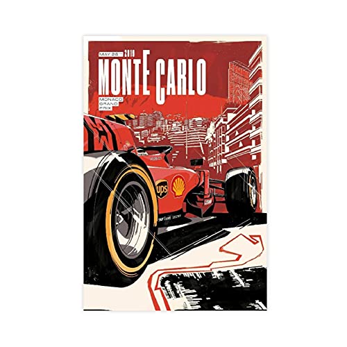 Formula One Racing Poster Retro F1 Car HD Poster 1 Canvas Poster Wall Art Decor Print Picture Paintings for Living Room Bedroom Decoration Unframe:12×18inch(30×45cm) Formula One Racing Poster Retro F1 Car HD Poster 1 Canvas Poster Wall Art Decor Print Picture Paintings for Living Room Bedroom Decoration Unframe:12×18inch(30×45cm)